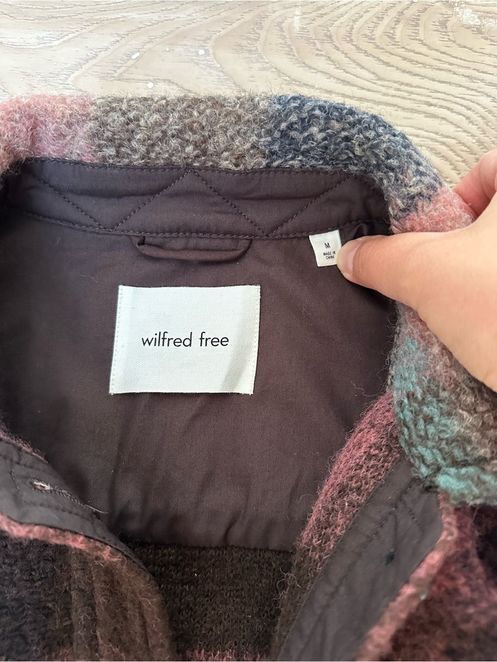 Aritzia autumn short jacket 70% Italian wool size M - Picture 7 of 12